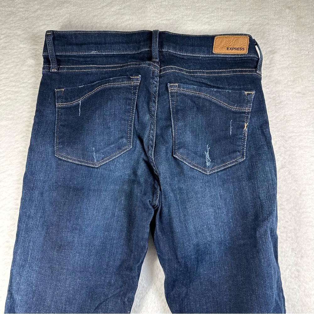 Express Super Skinny Mid Rise 4R - Picture 12 of 13